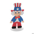 Uncle Sam Stand-Up Craft Kit - Makes 12