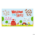 Welcome to the Farm Bulletin Board Set - 65 Pc.