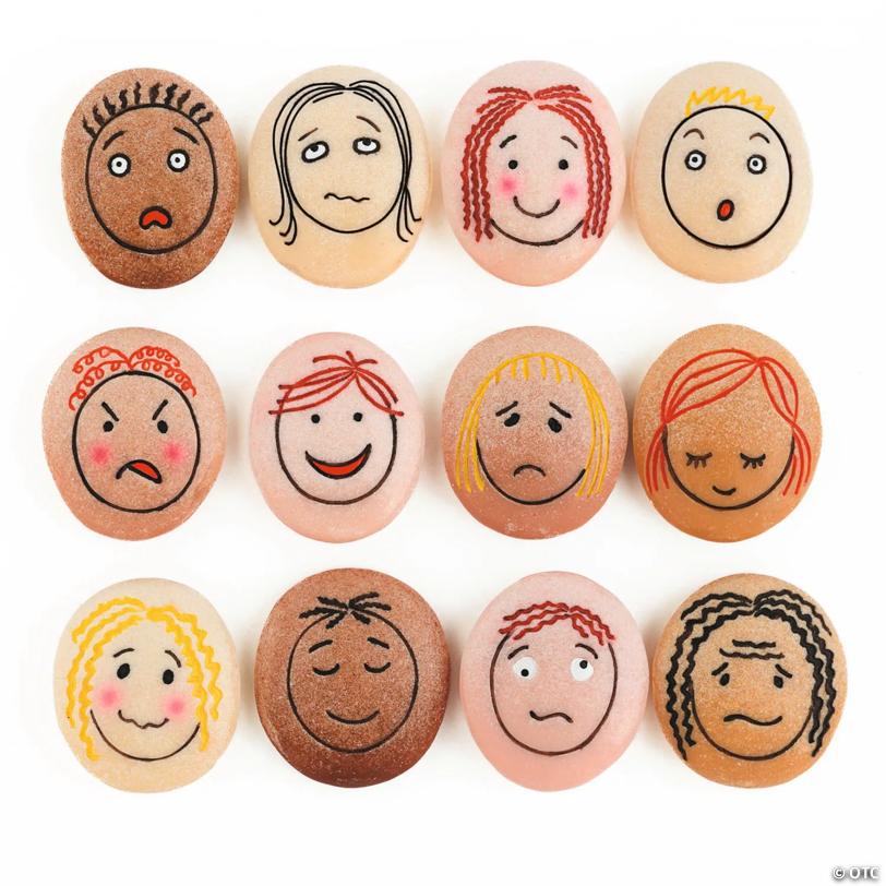 Yellow Door Emotion Stones Set Of 12