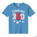 Youth Celebrate 250 Blue T-Shirt Elite Festo