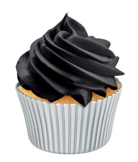 Major Homestyle Icing BLACK 1 lb. Ready to Use Buttercreme Bakery Solutions DecoCremes