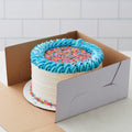 Wilton White Square Corrugated Cake Box, 2-Count