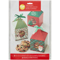 Wilton â€œWarm Holiday Wishes" Christmas Paper Treat Boxes, 3-Count