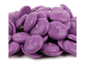 Merckens Cocoa Purple Chocolate Flavored Candy Coating 1 pound