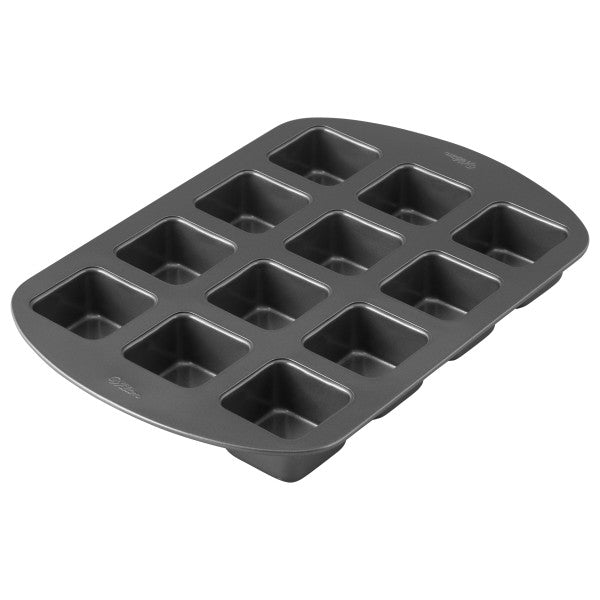 Wilton Perfect Results Premium Non-Stick Bar Baking Pan, 12-Cavity
