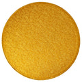 12" Round Gold Foil Cake Board Drum