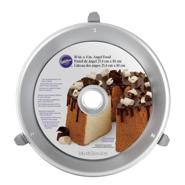 Wilton Angel Food Cake Tube Pan, 10-Inch