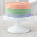 Wilton 2-in-1 Pedestal Cake Stand and Serving Plate, 10-Inch Round Stand