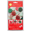 Wilton Merry Christmas Cookie Cutter and Stencil Set, 4-Piece Set