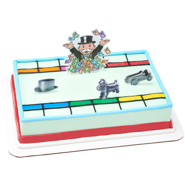 Hasbro Monopoly Let's Play! Cake Kit 4 Piece
