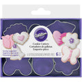 Wilton Mini Romantic Biscuit Cutter Set, 6-Piece