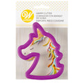 Wilton Purple Unicorn Grippy Cutter